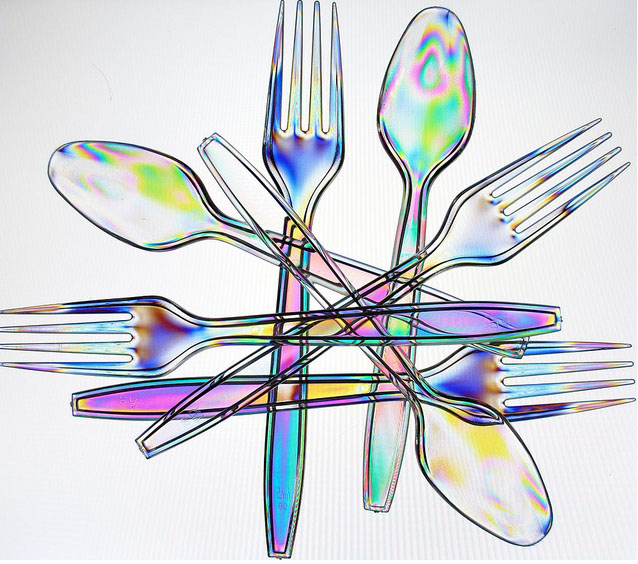 plastic fork