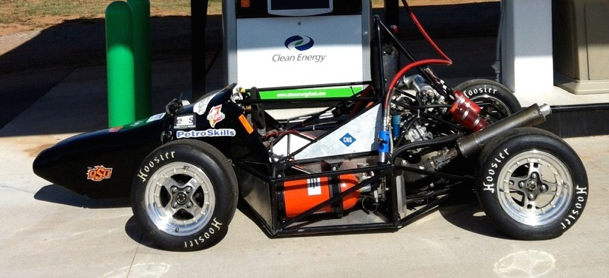 Oklahoma State CNG racecar