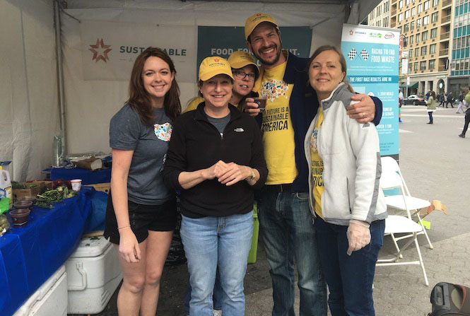 The Sustainable America team at Feeding the 5000 NYC