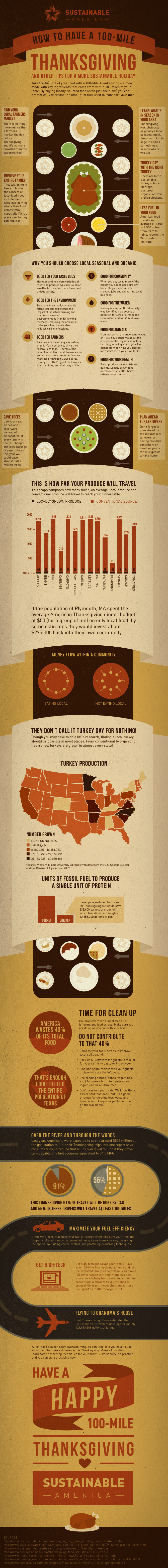 THANKSGIVING_Texture How to Have a 100 Mile Thanksgiving infographic and tips for a more sustainable holiday